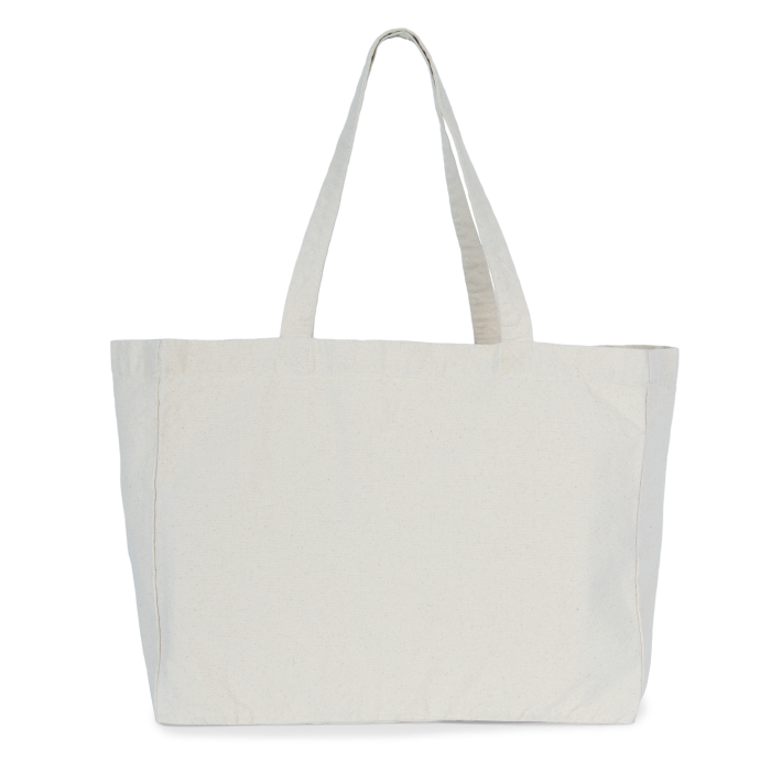 Kimood KI3212 Grote 'evergreen' shopper Washed Natural One Size