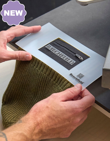 Beechfield CT105 Rubber mat for Zip Patch