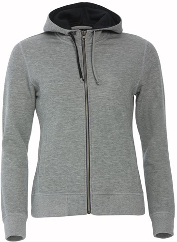 Clique 021045 Classic Dames Hooded Sweater Met Rits