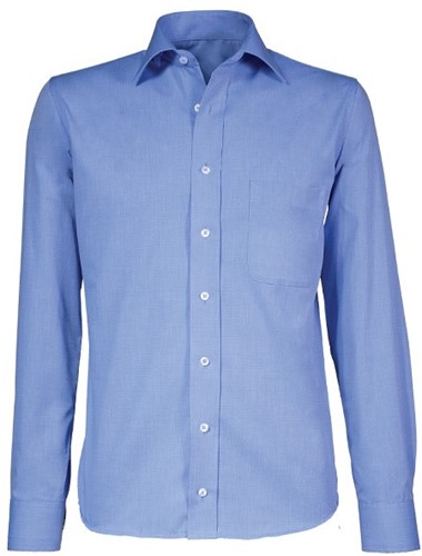 Giovanni Capraro 70-34 Heren Overhemd - Blauw