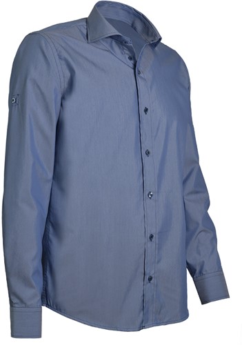 Giovanni Capraro 944-34 - Heren Overhemd - Blauw