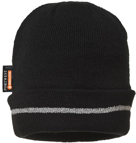 Portwest B023 Knitted Hat Reflective Trim